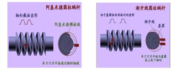 阿基米德蝸輪蝸桿 漸開線蝸輪蝸桿